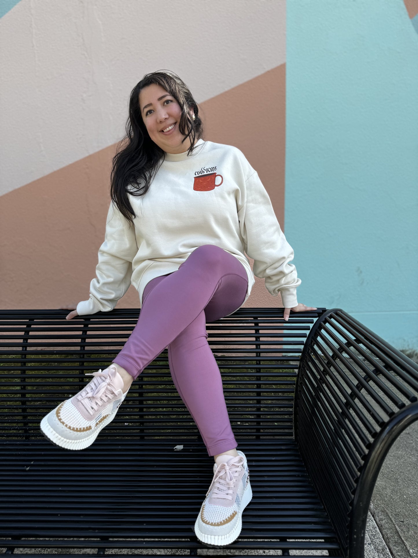 Cool Beans Sweater-Beige