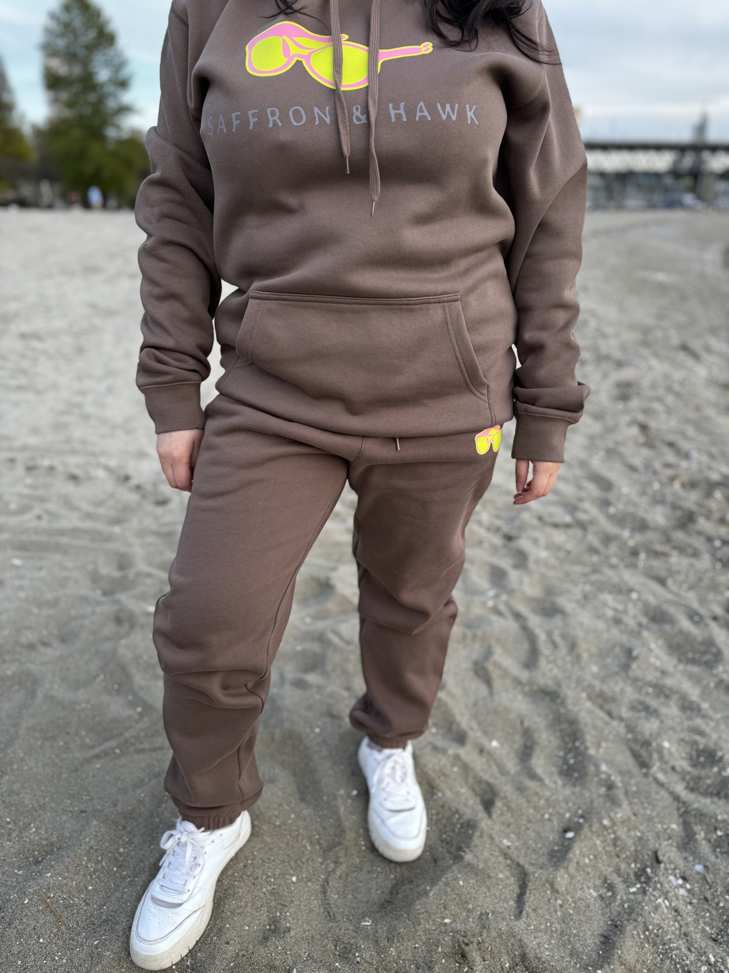 Saffron & Hawk Pants-Walnut