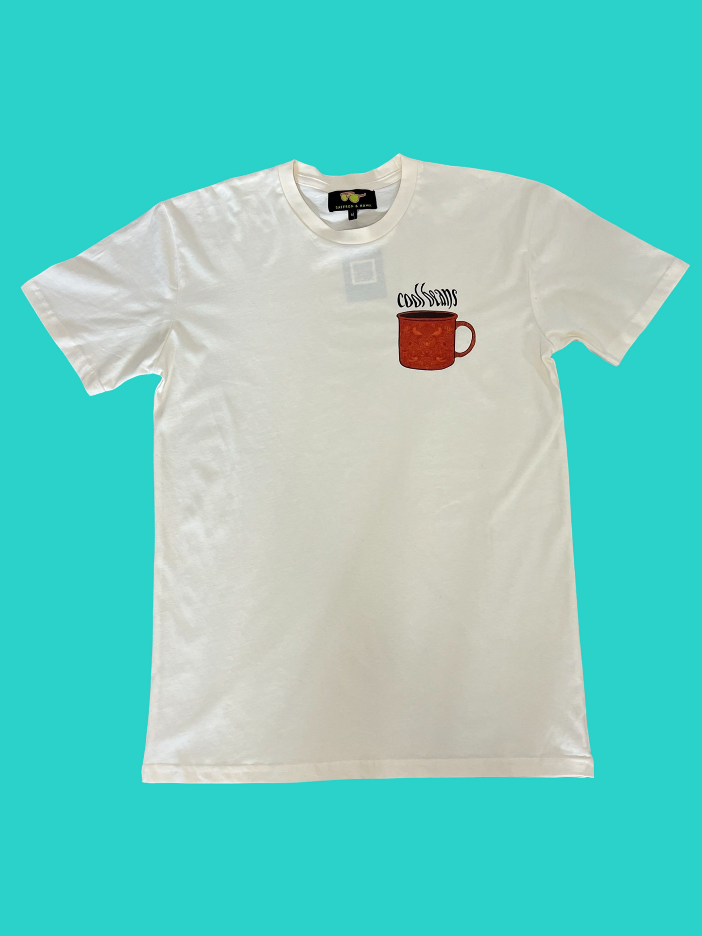 Cool Beans T-Shirt-Beige