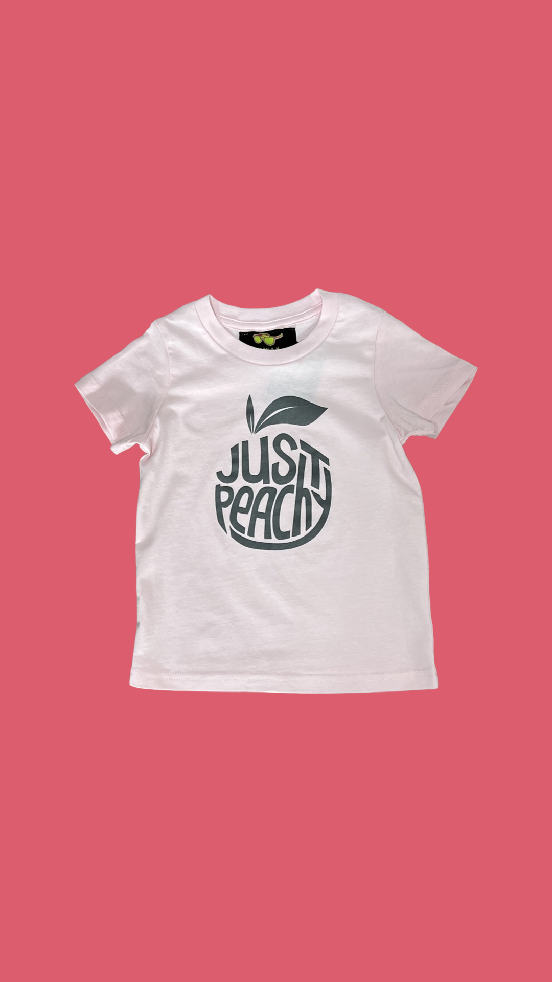 Just Peachy Kids T-Shirt-Pink