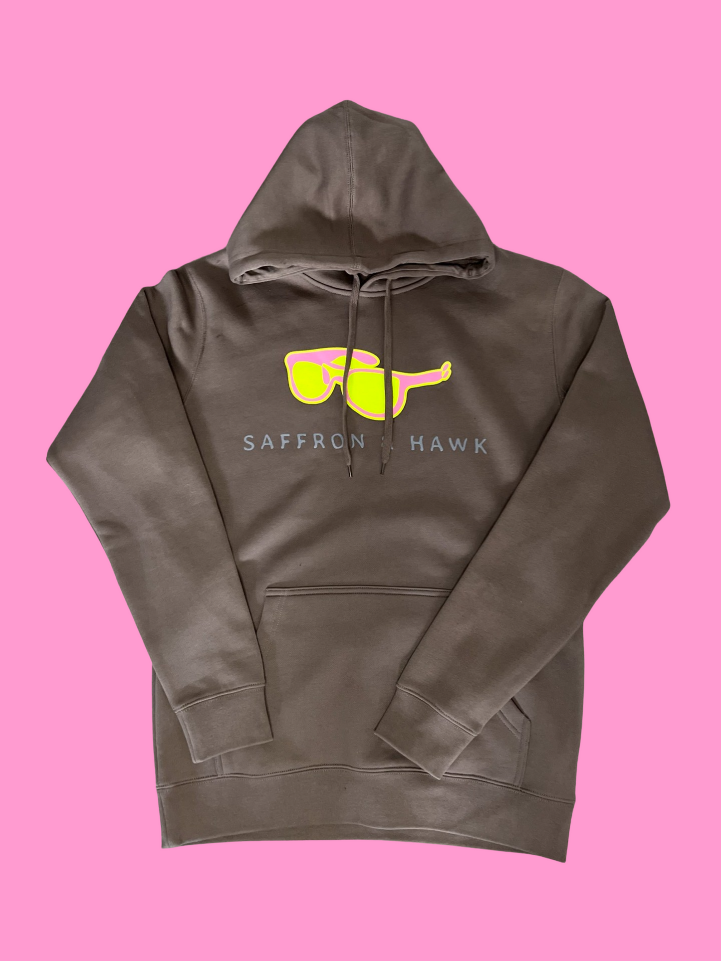 Saffron & Hawk hoodie-Walnut